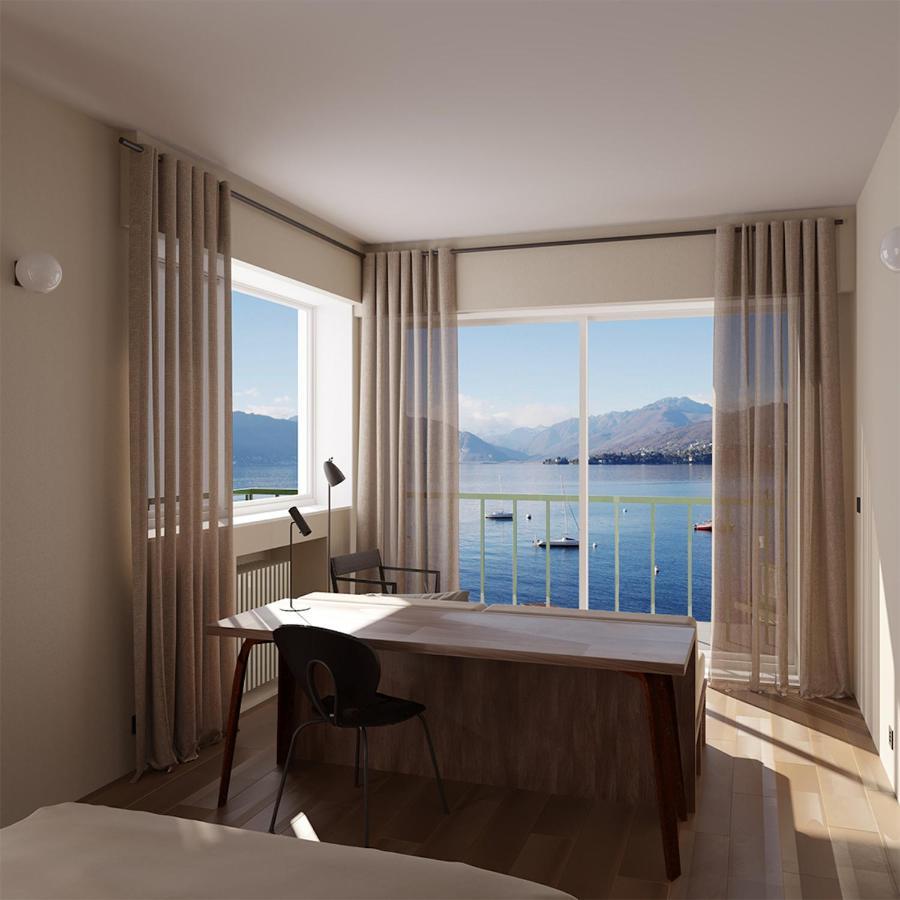 La Dama Del Porto Hotell Laveno-Mombello Eksteriør bilde